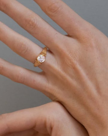 Round Boussole Solitaire