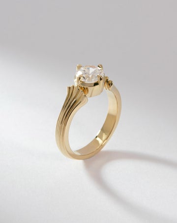 Round Boussole Solitaire